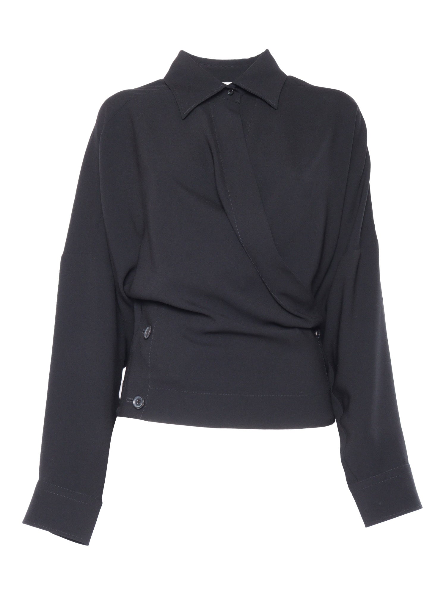 Black Shirt Triacetate Polyester