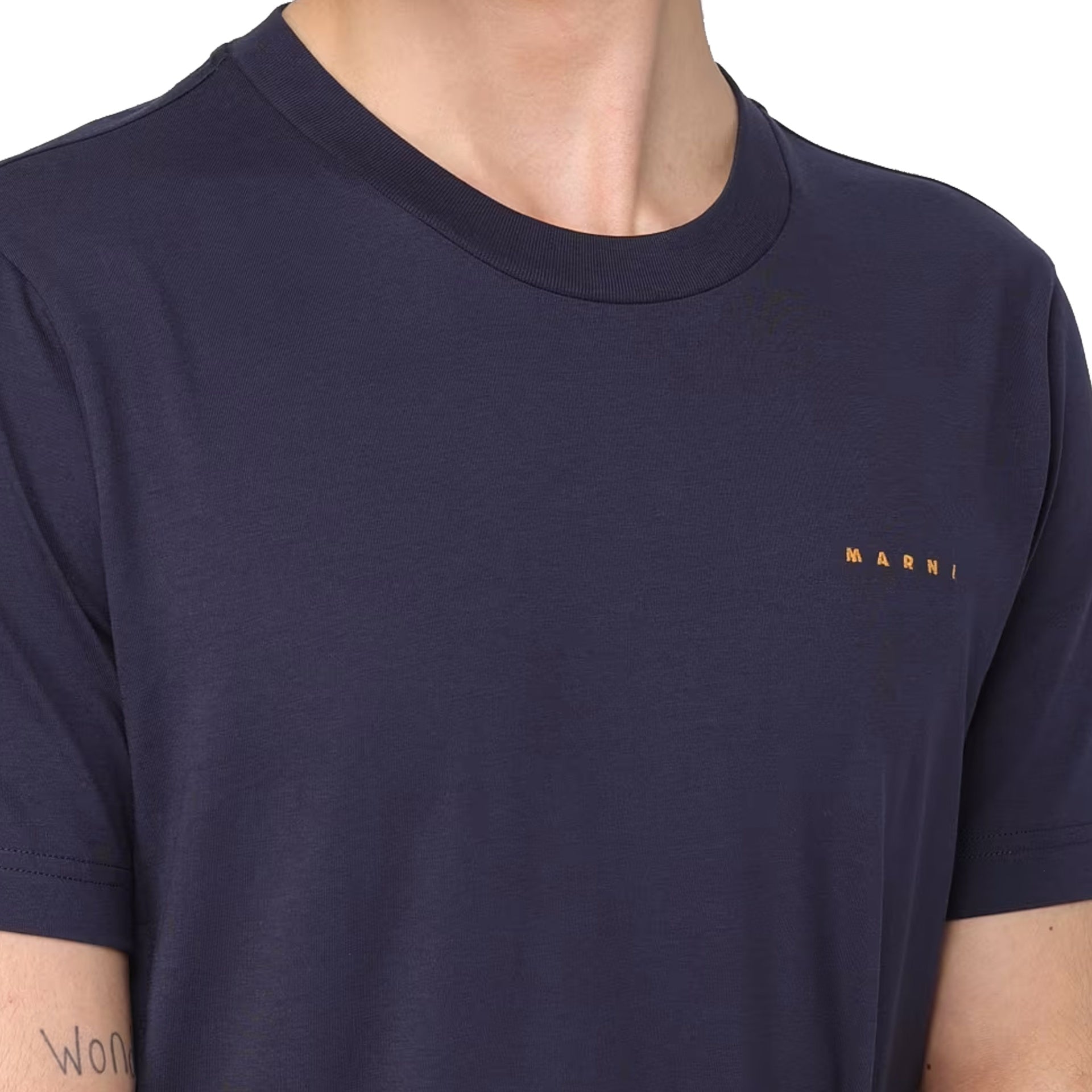 Cotton Logo T-Shirt Black