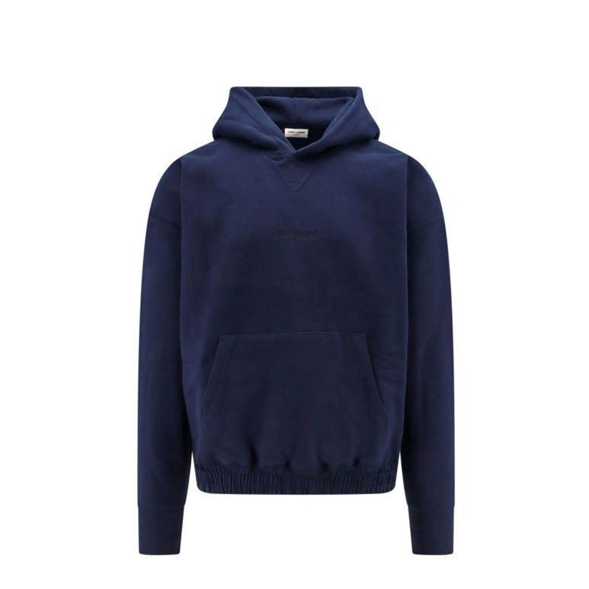 Cotton Fleece Sweatshirt Blue
