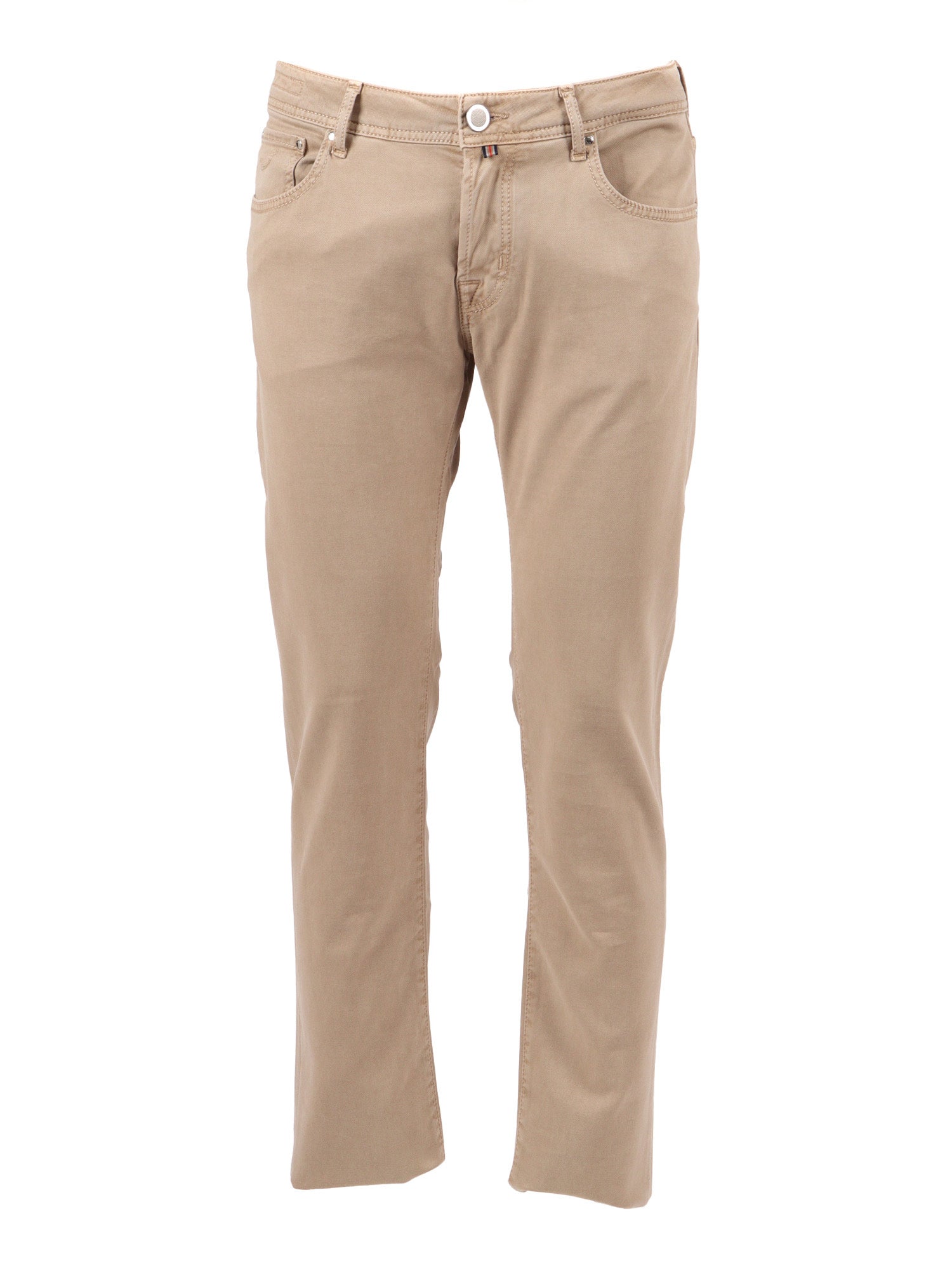 5 POCKETS SLIM FIT PANTS Brown Modal Lycra Cotton Elastane Jean
