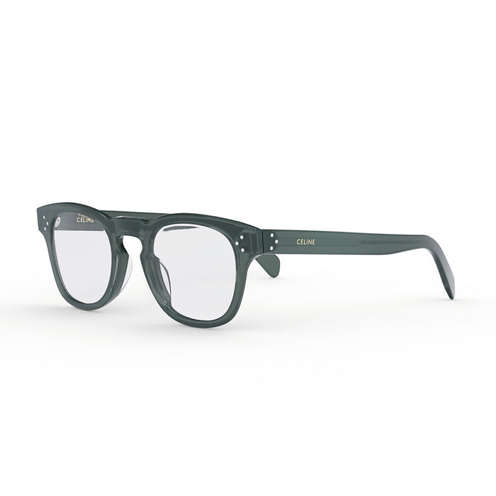 Celine CL50118I 3 Dots HD 093 Transparent Green Verde Acetate Occhiali Da Vista