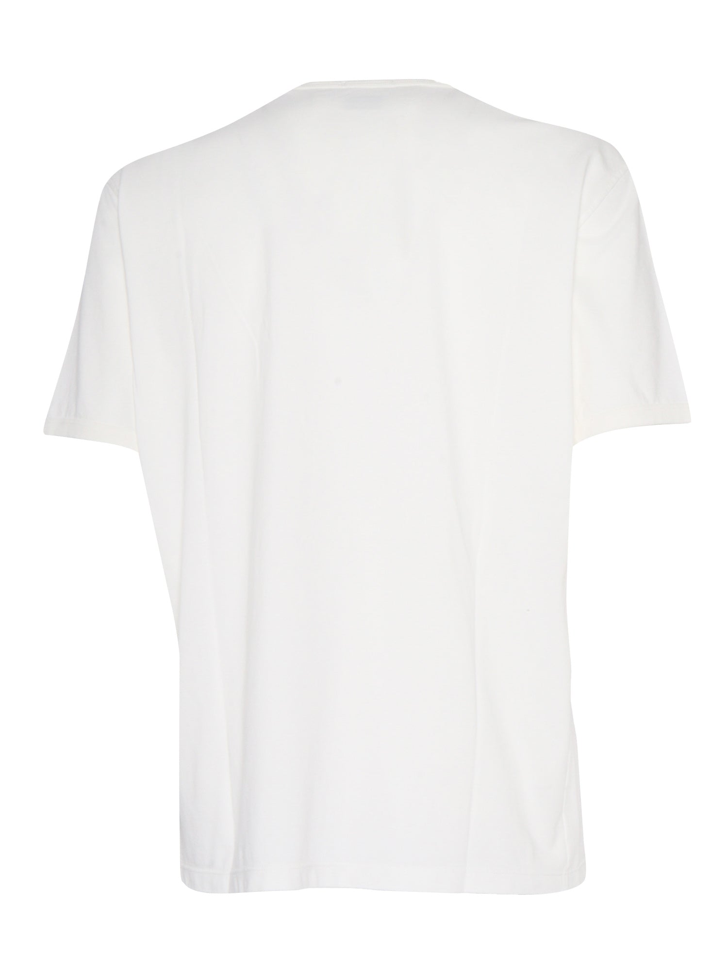White t-shirt Cotton Polyamide Short Sleeves