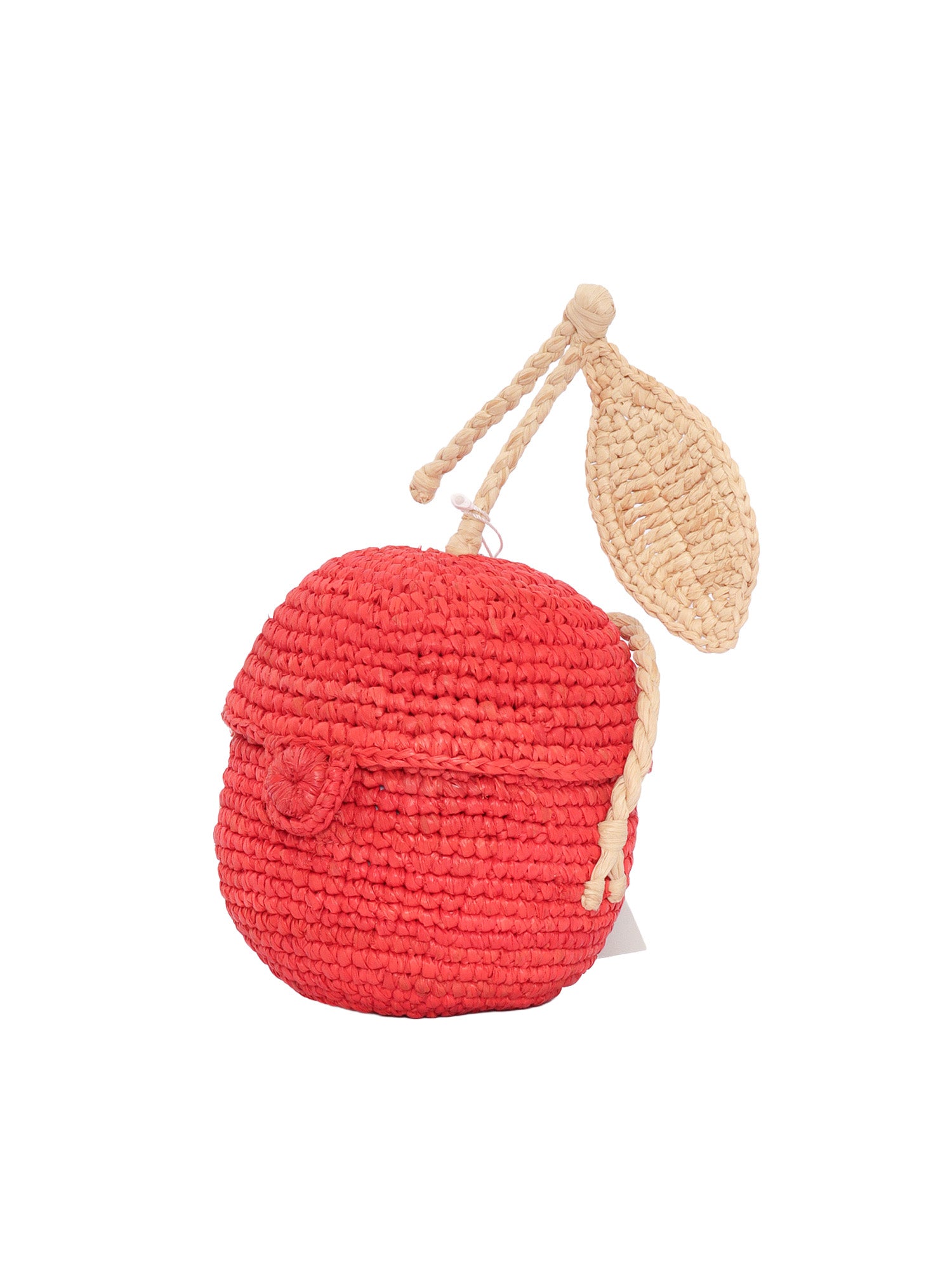 Laney Bag Red Raffia Handbag
