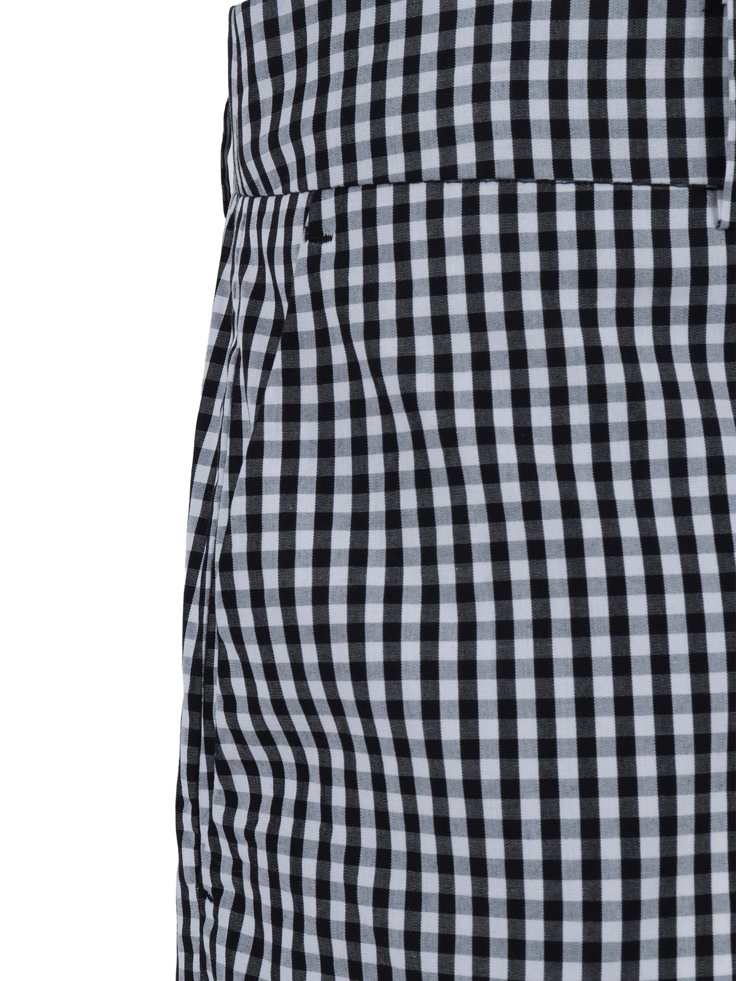 GISELE SHORT Blue Cotton Bermuda