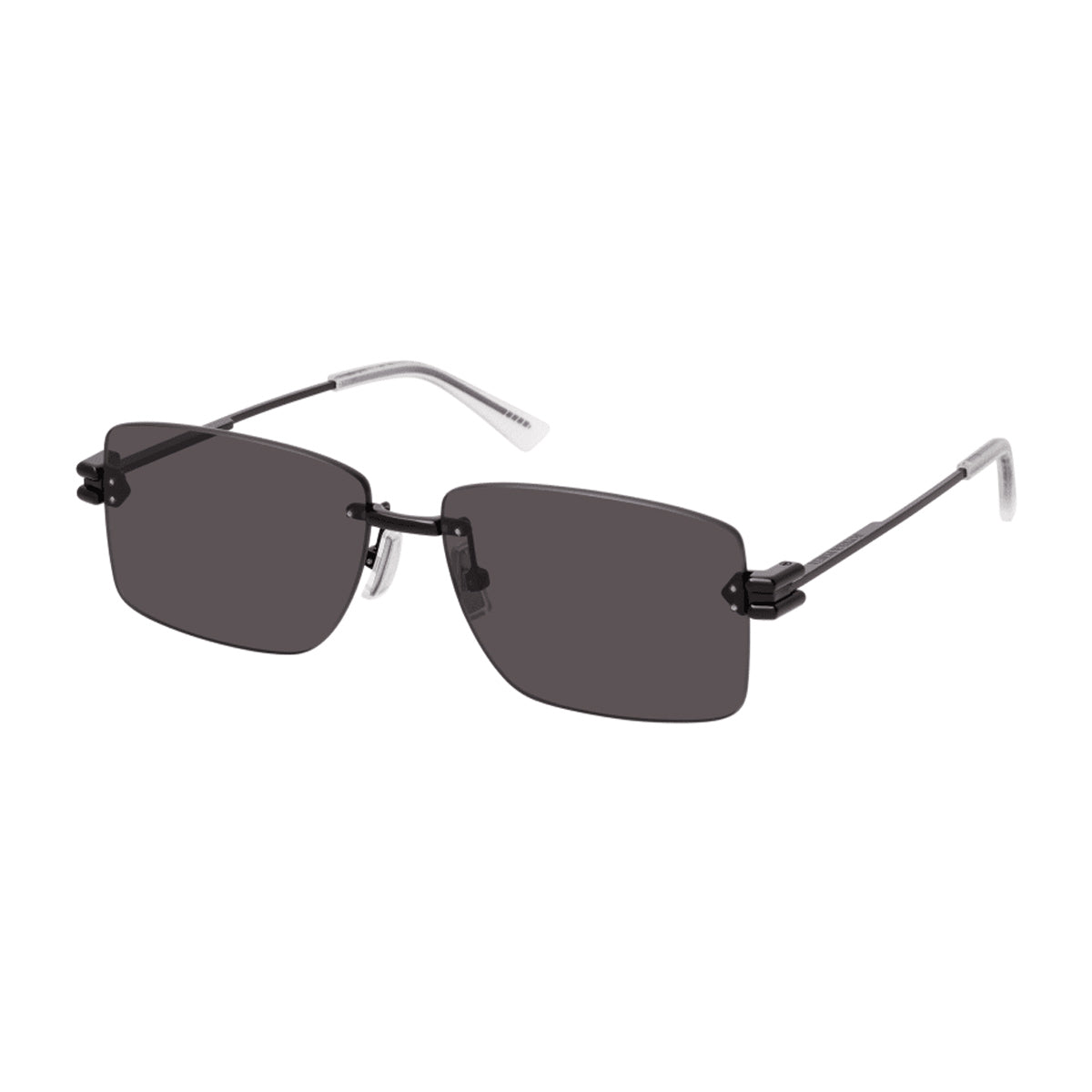 BV1126S 001 Nero Metal Occhiali Sole
