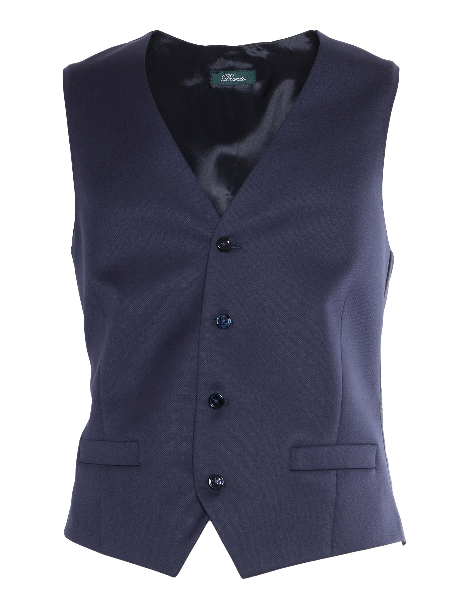 Blue vest Virgin Wool