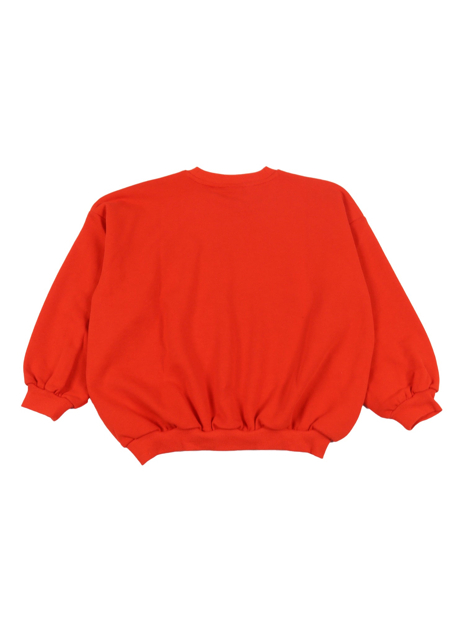 Ritzratz Emb Sweatshirt Red Organic Cotton