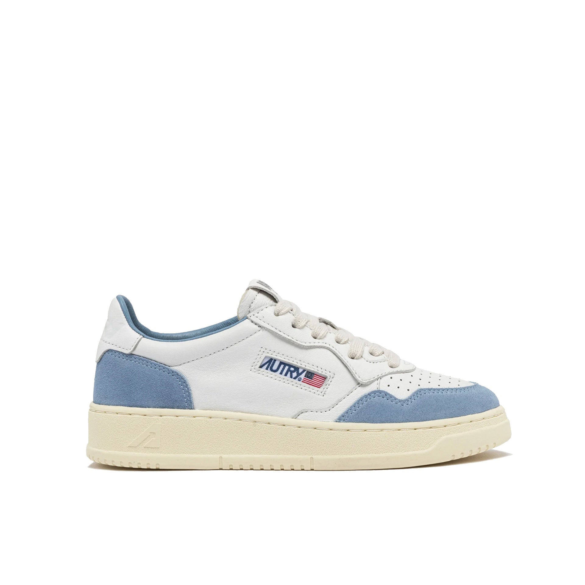 Autry Medalist Leather Sneakers White