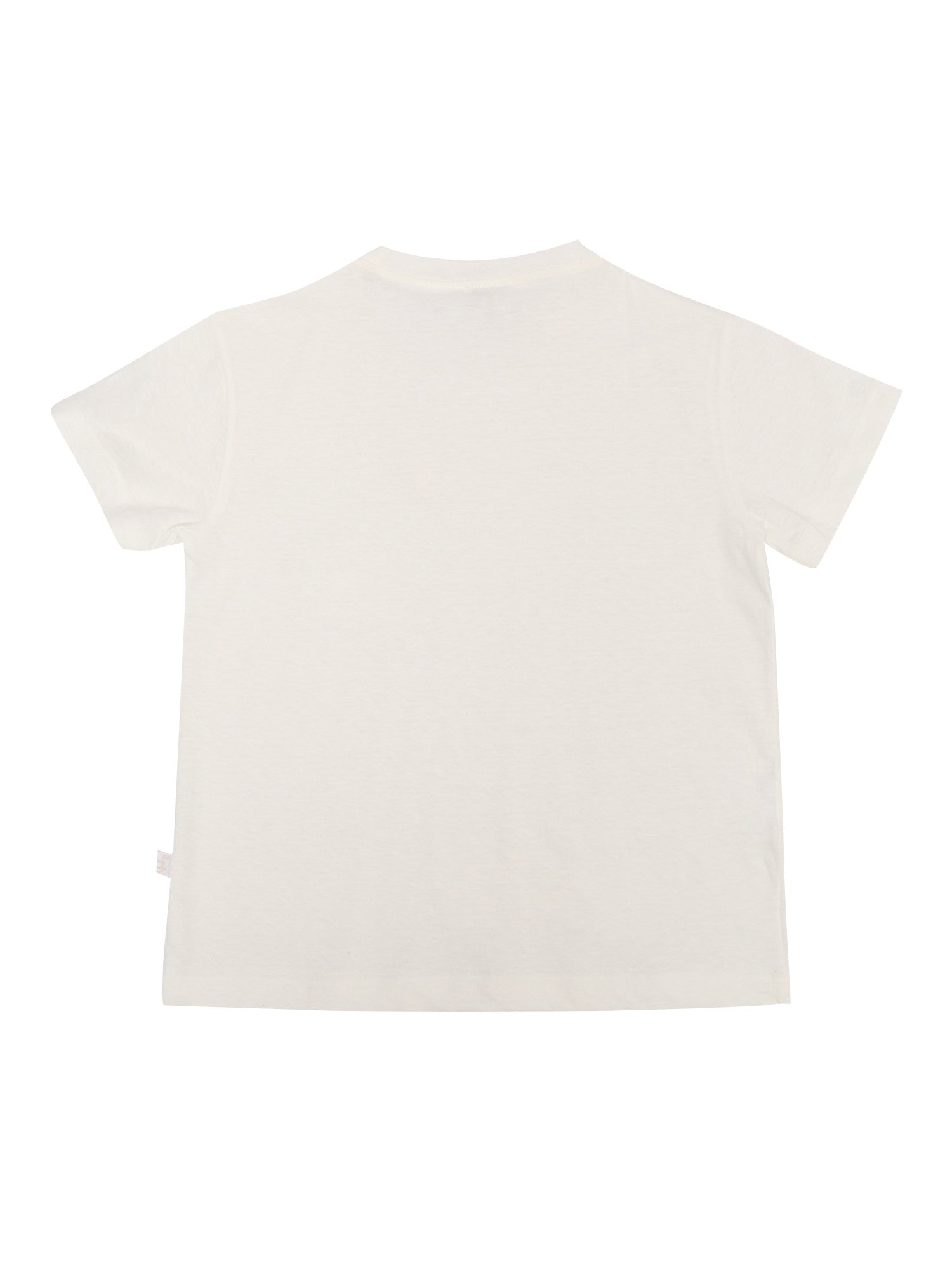 Cotton t-shirt White Linen Short Sleeves