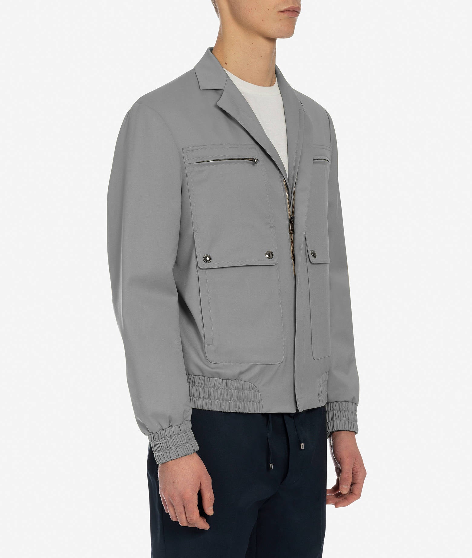 Wool Jacket Croker Beige Sportwear Blouson