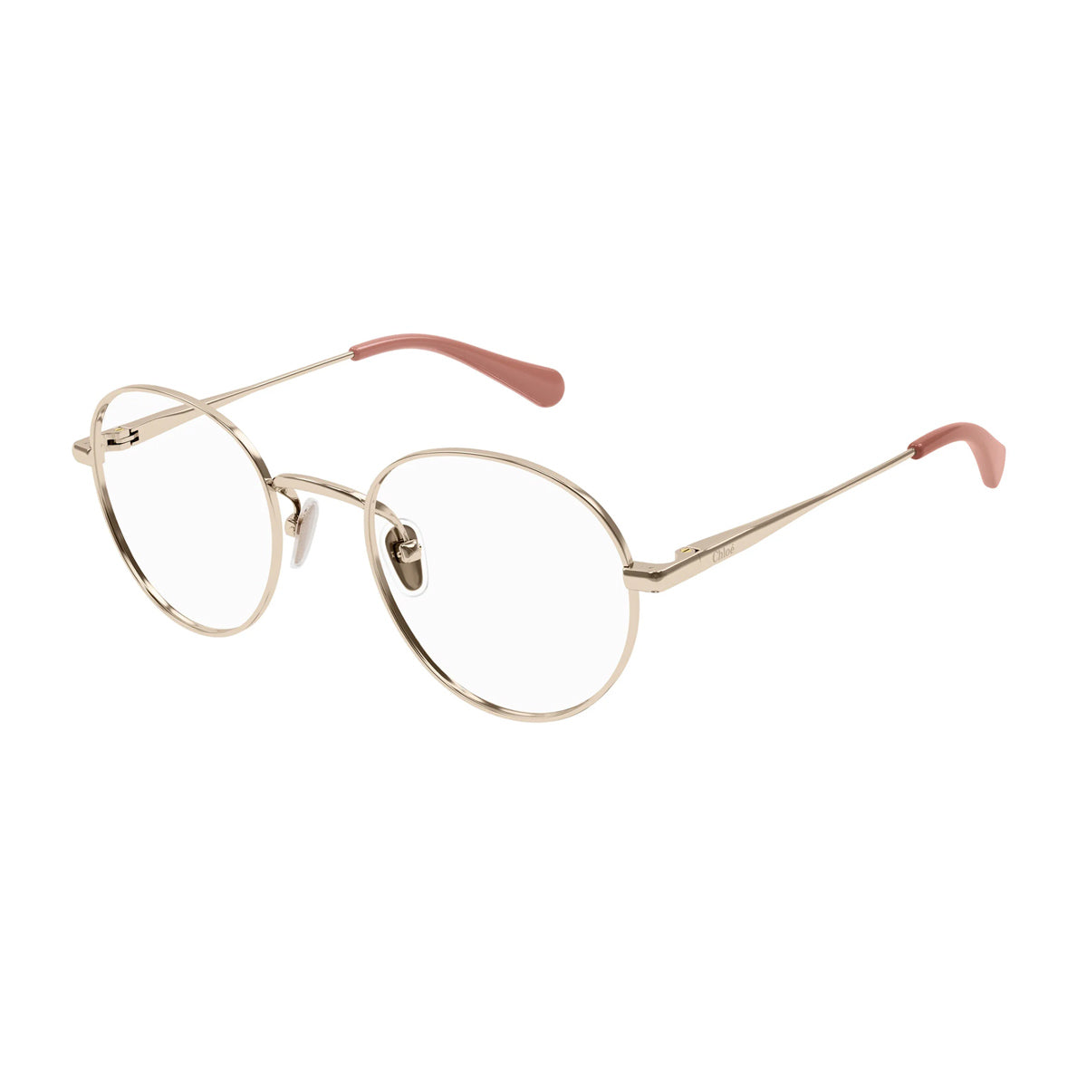 CC0024O Linea Chloé Junior 002 Oro Metal Occhiali Vista
