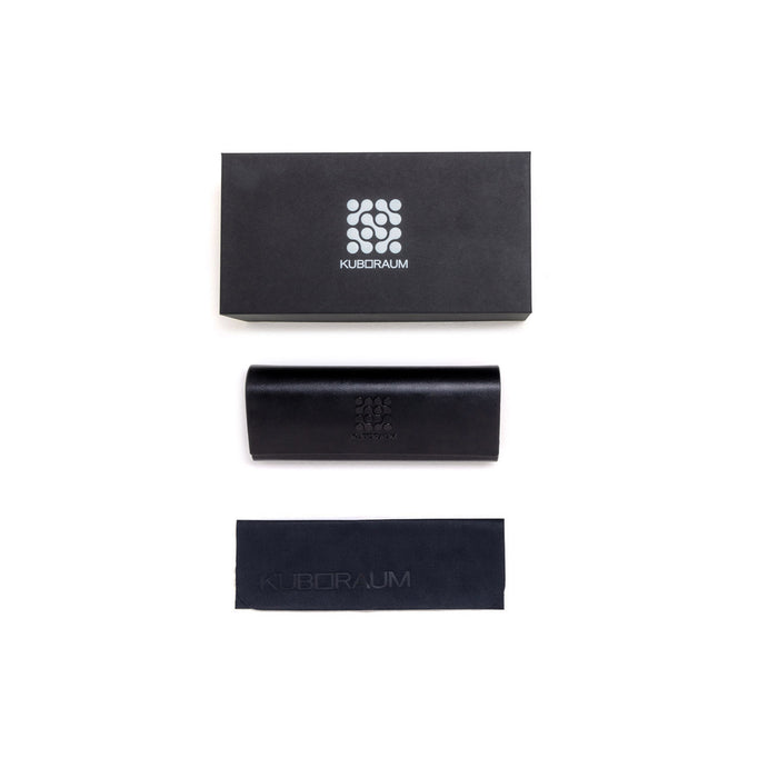 Kuboraum Maske P73 LGM Light Gold-Musk-Black Oro Acetate/metal Occhiali Da Sole