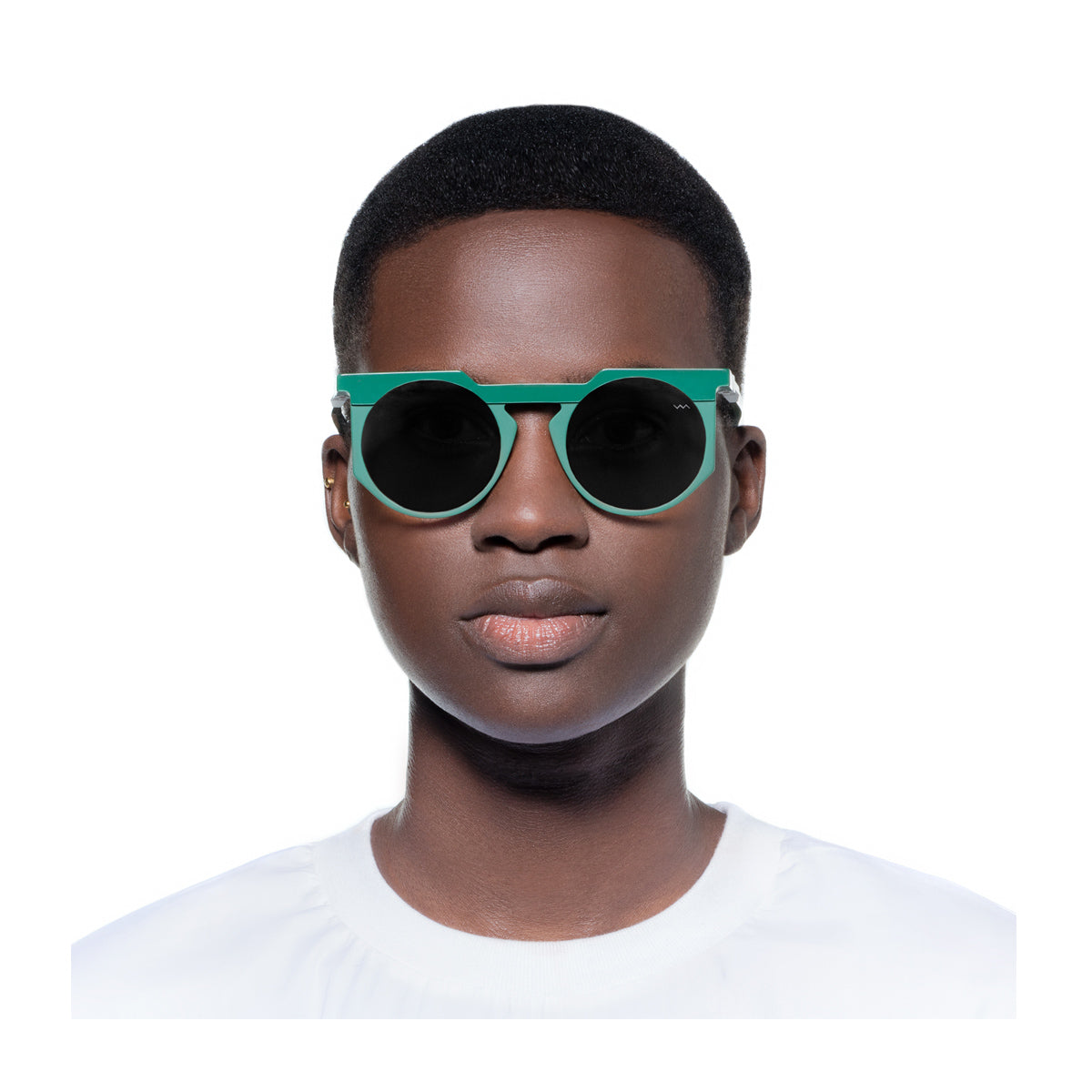 Vava Eyewear WL0026 White Label Green Verde Bio-acetate Occhiali Da Sole