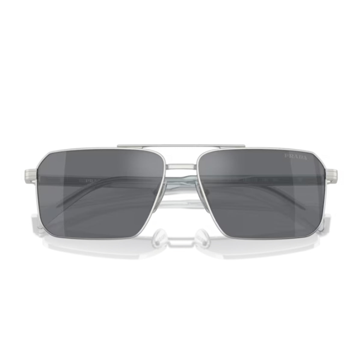 Prada PR A57S 1BC175 Argento Metal Occhiali Da Sole