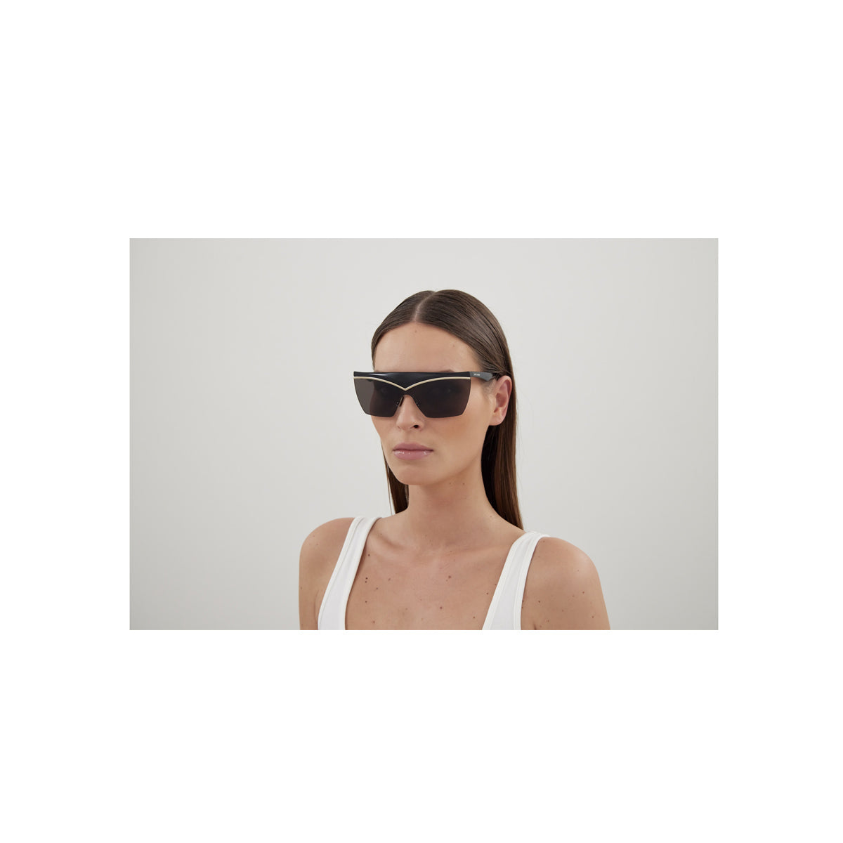 SL 614 MASK 001 Nero Acetate Occhiali Sole