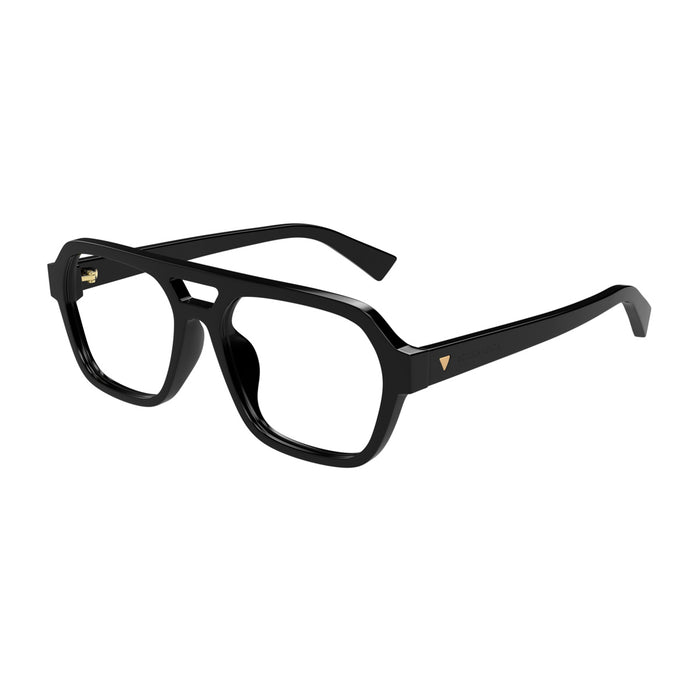 Bottega Veneta BV1336OA Linea New Classic 001 Black Trasparent Nero Acetate Occhiali Da Vista