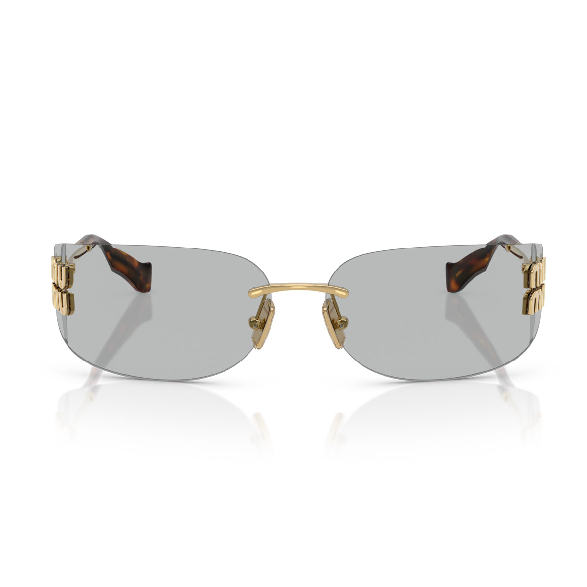 Miu 0MU A51S Runway 5AK50K Oro Metal Occhiali Da Sole