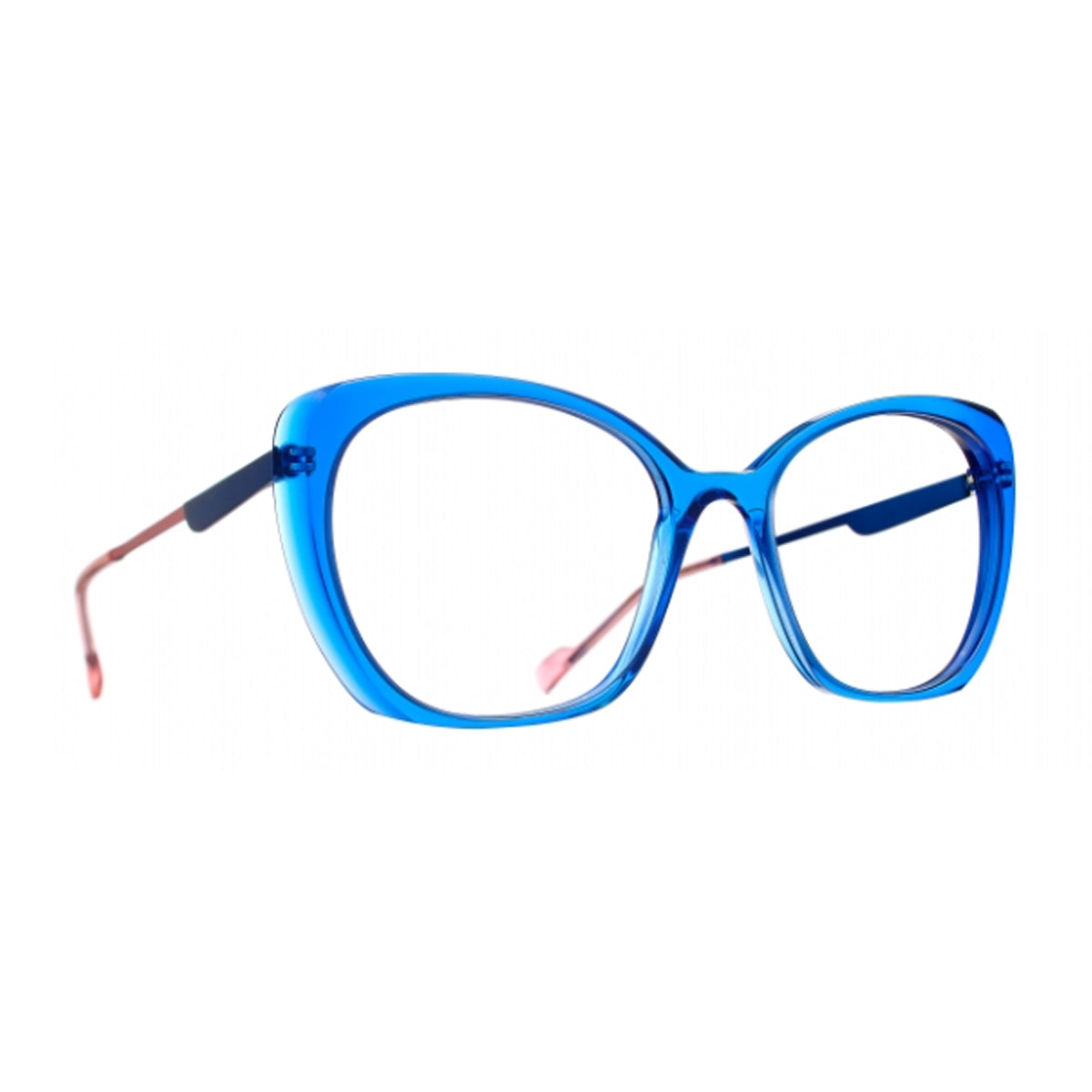 Blush Demoiselle Blu Celluloid Occhiali Vista