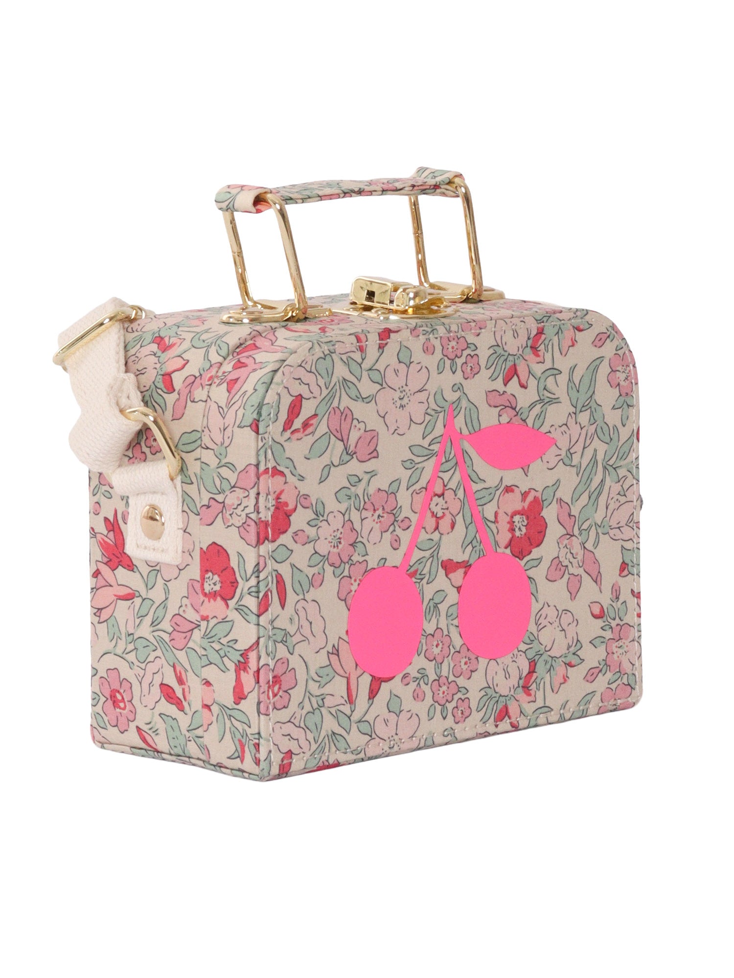 VALISETTE AIMANE BAG Pink Cotton Handbag