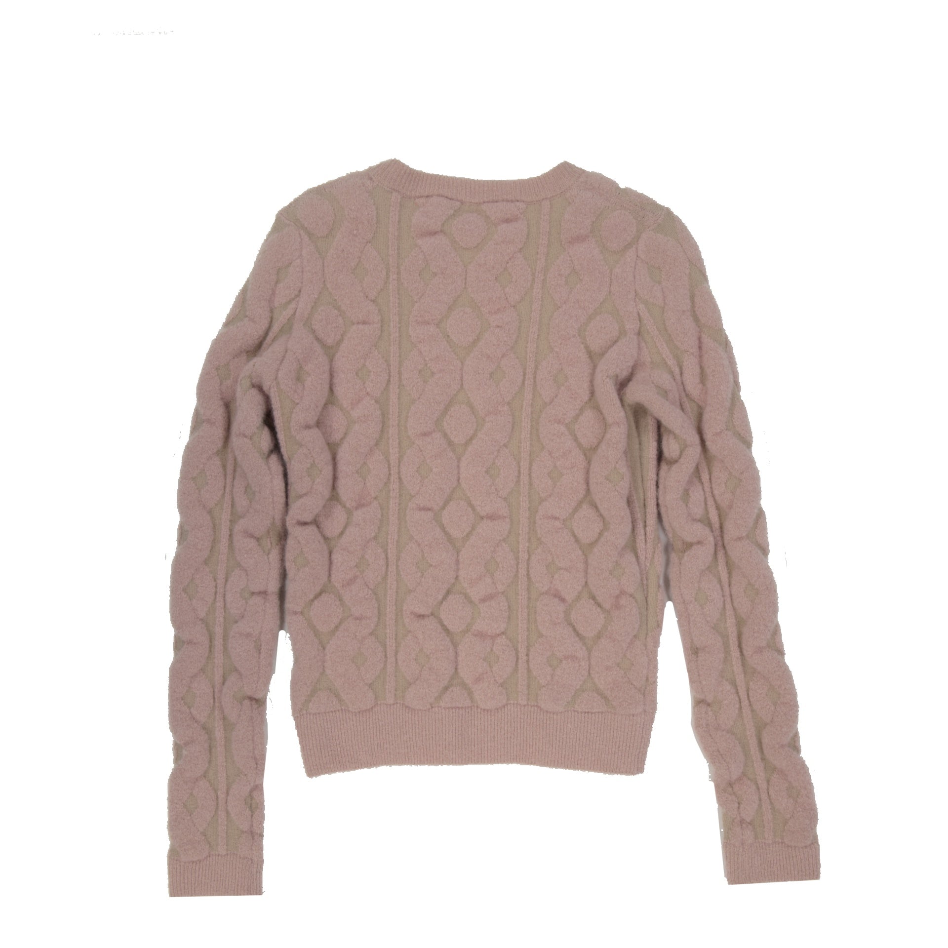 Wool Blend Sweater Pink Mohair Polyamide