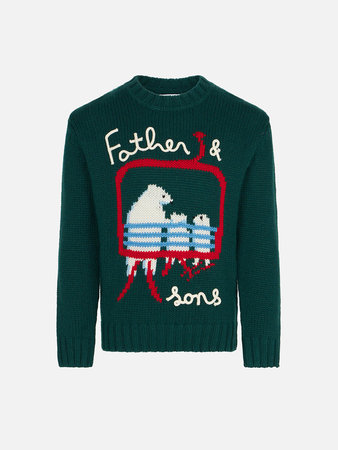 Boy Sweater With Bears Embroidery