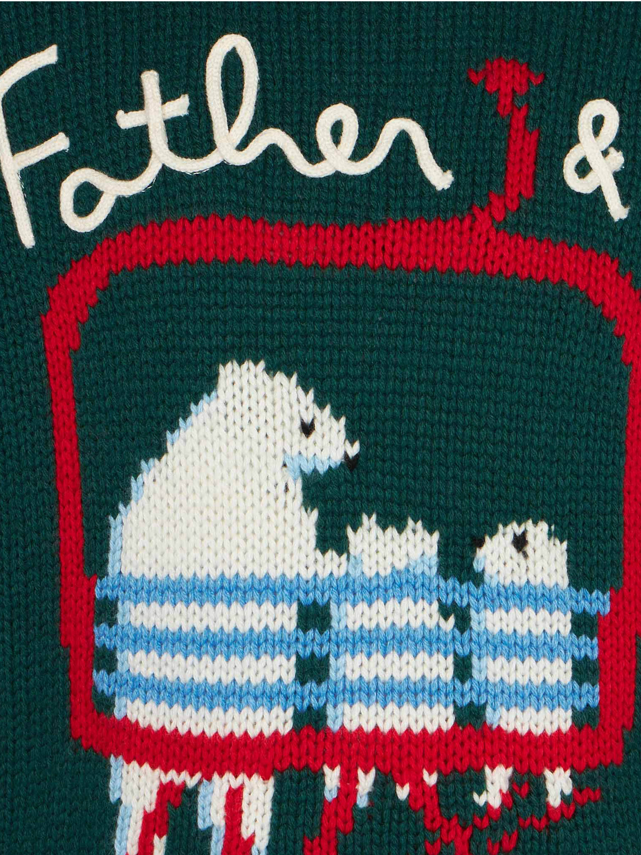 Boy Sweater With Bears Embroidery