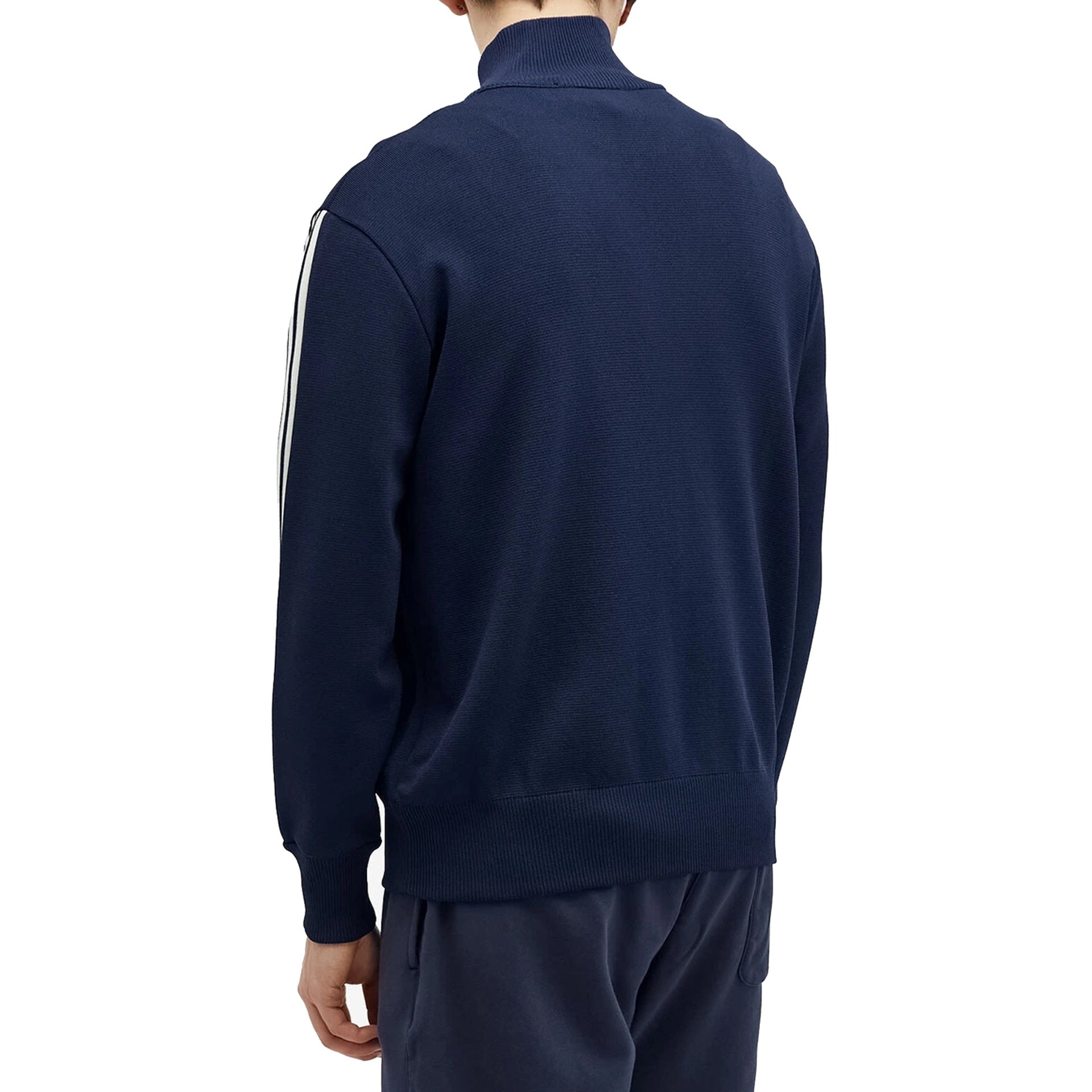 Autry Zipped Cardigan Blue Nylon Viscose