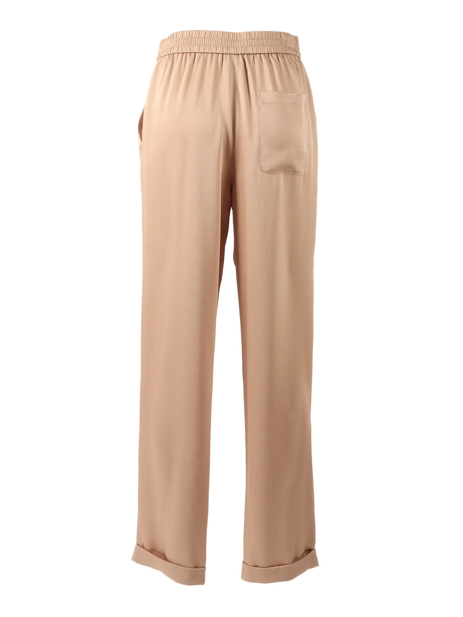 TROUSER Beige Polyester Pant