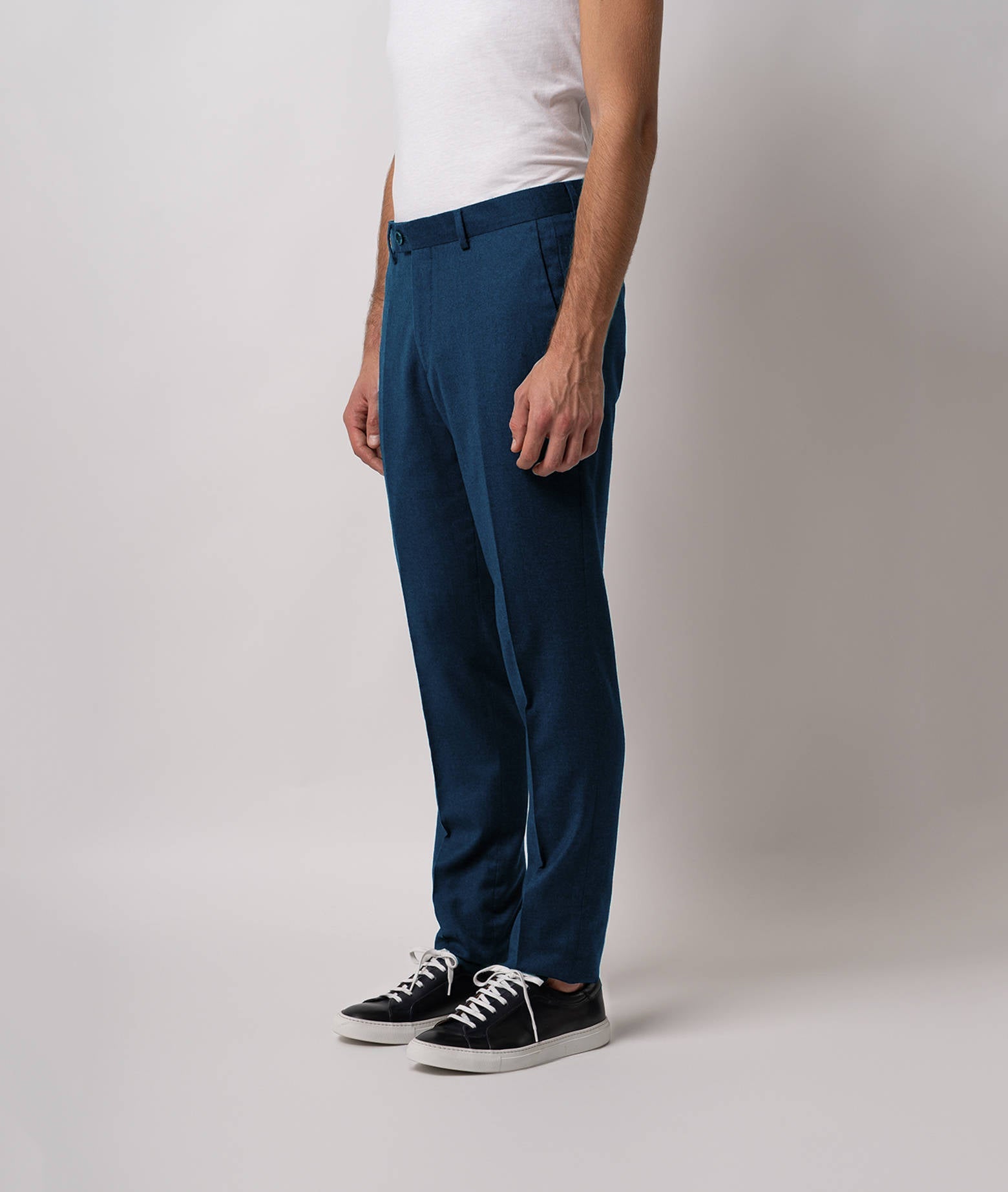 Wool Trousers St.moritz Gray Sportswear