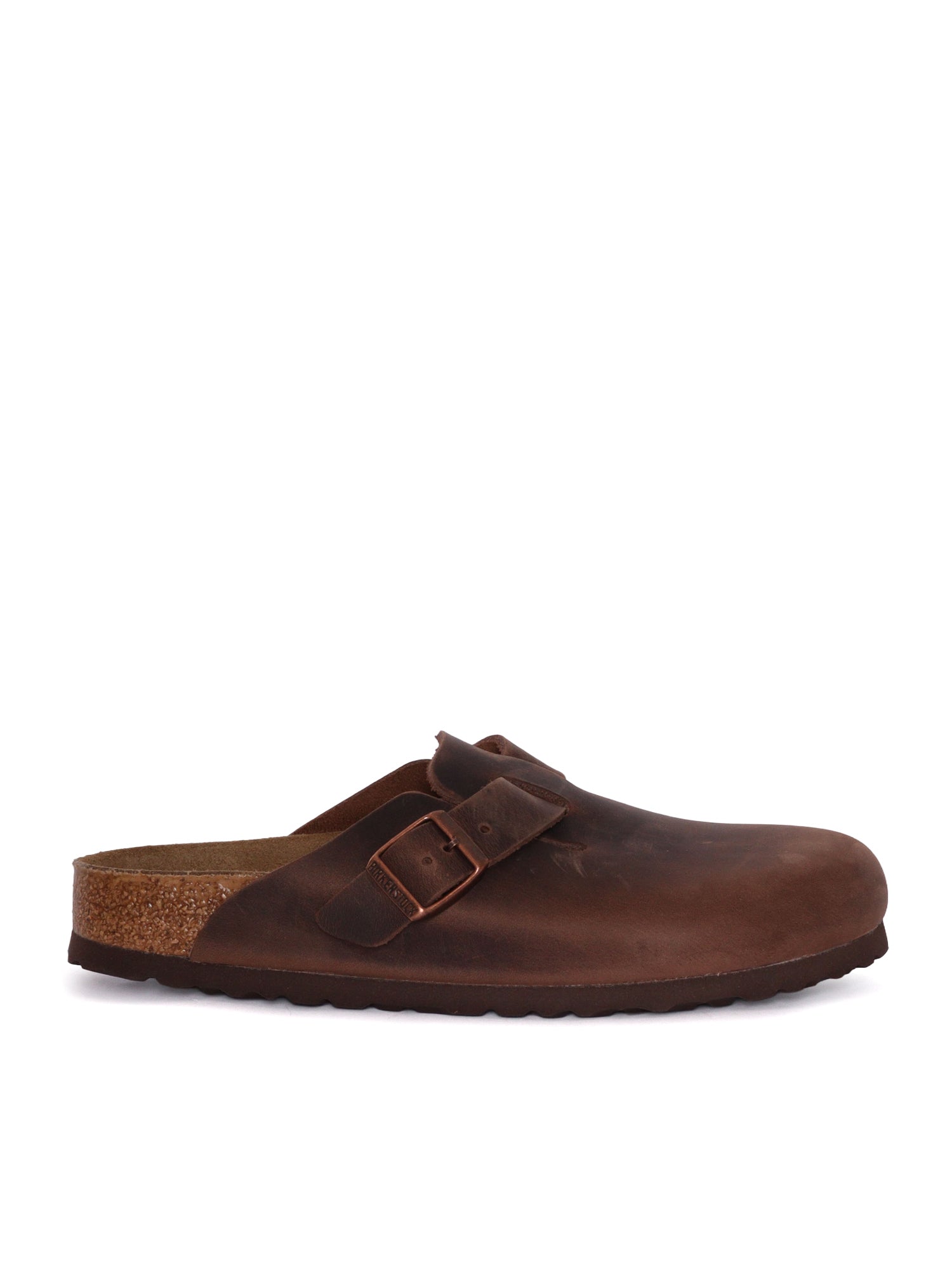 Boston habana, Oiled Leather Brown Sole In Eva Sandal