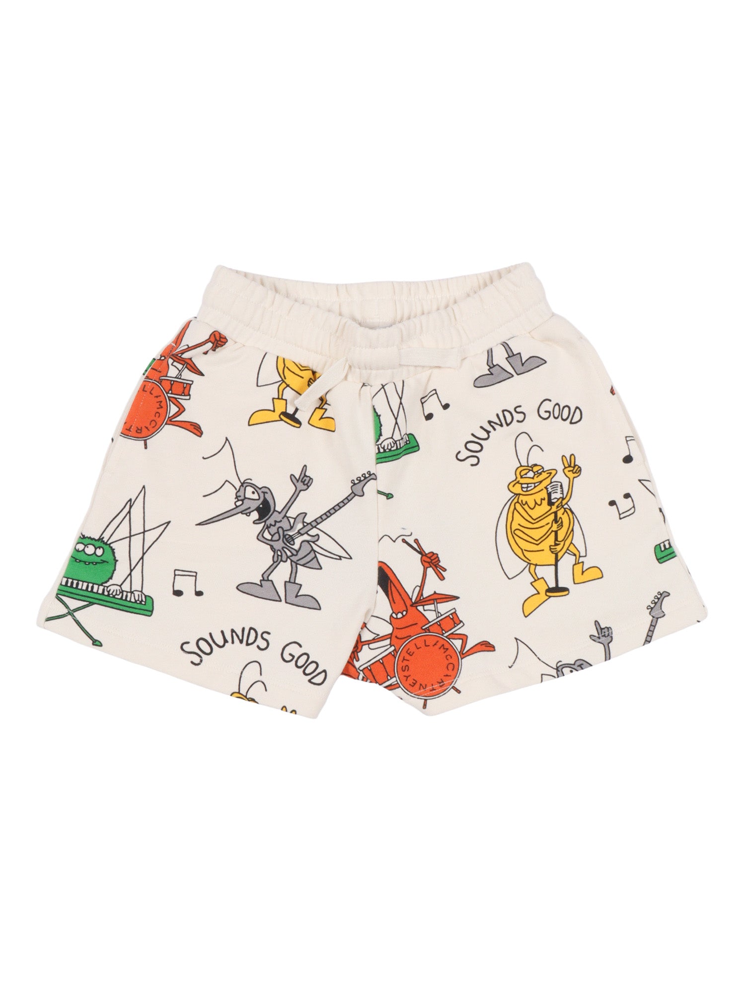 JERSEY SHORTS Cream Cotton