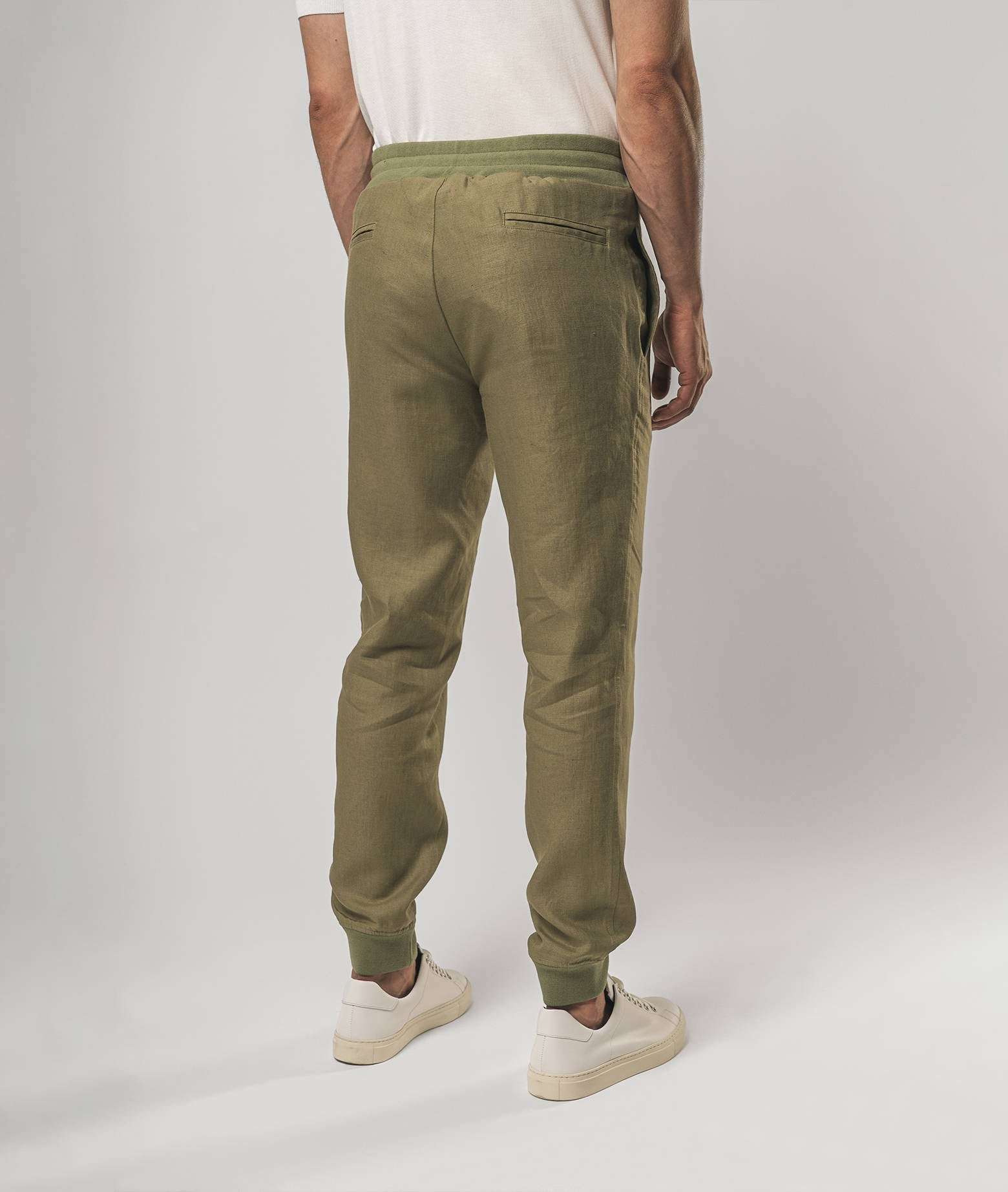 Linen Trousers Korfu Blue Sportswear