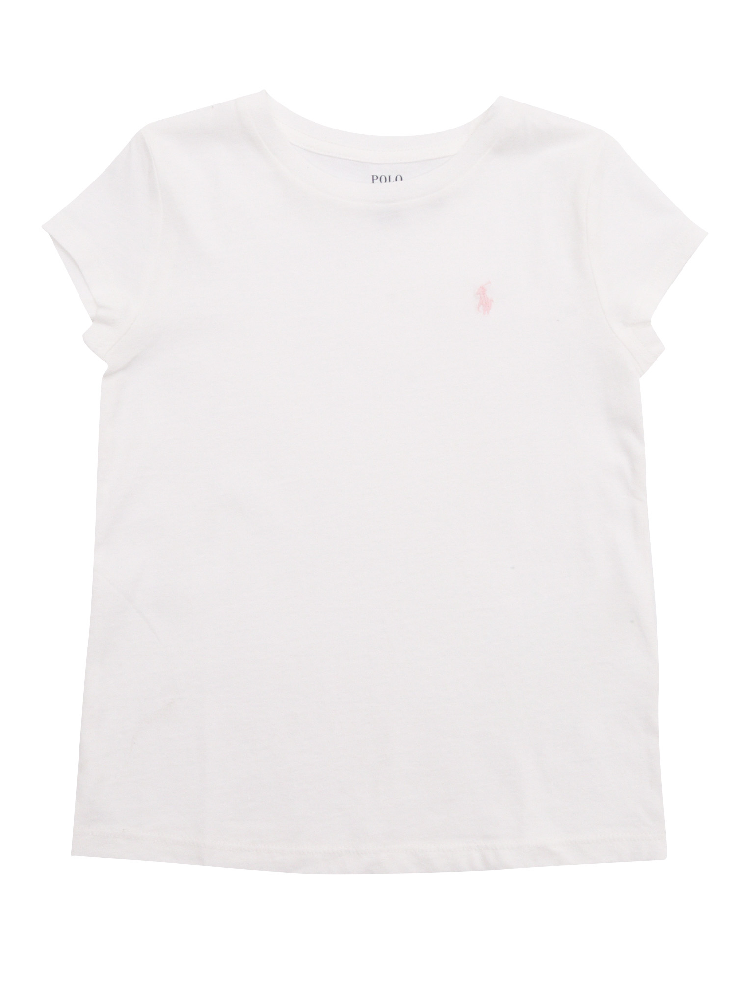 SS CN TEE-TOPS-KNIT White Cotton Short Sleeves T-shirt