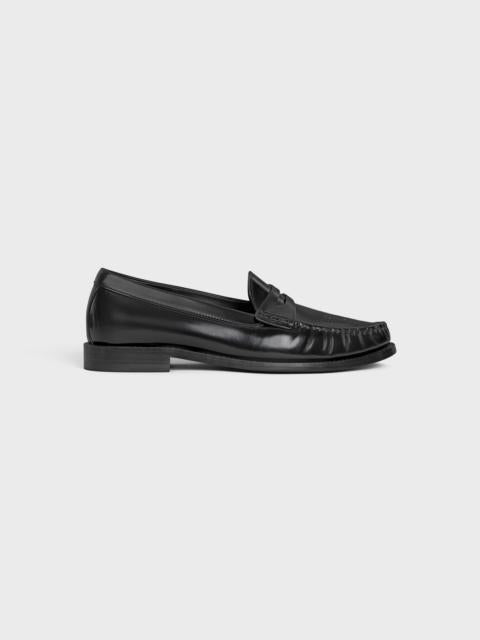 Celine Leather loafer in black