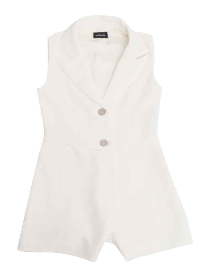 JUMPSUIT White Polyester Lining Viscose
