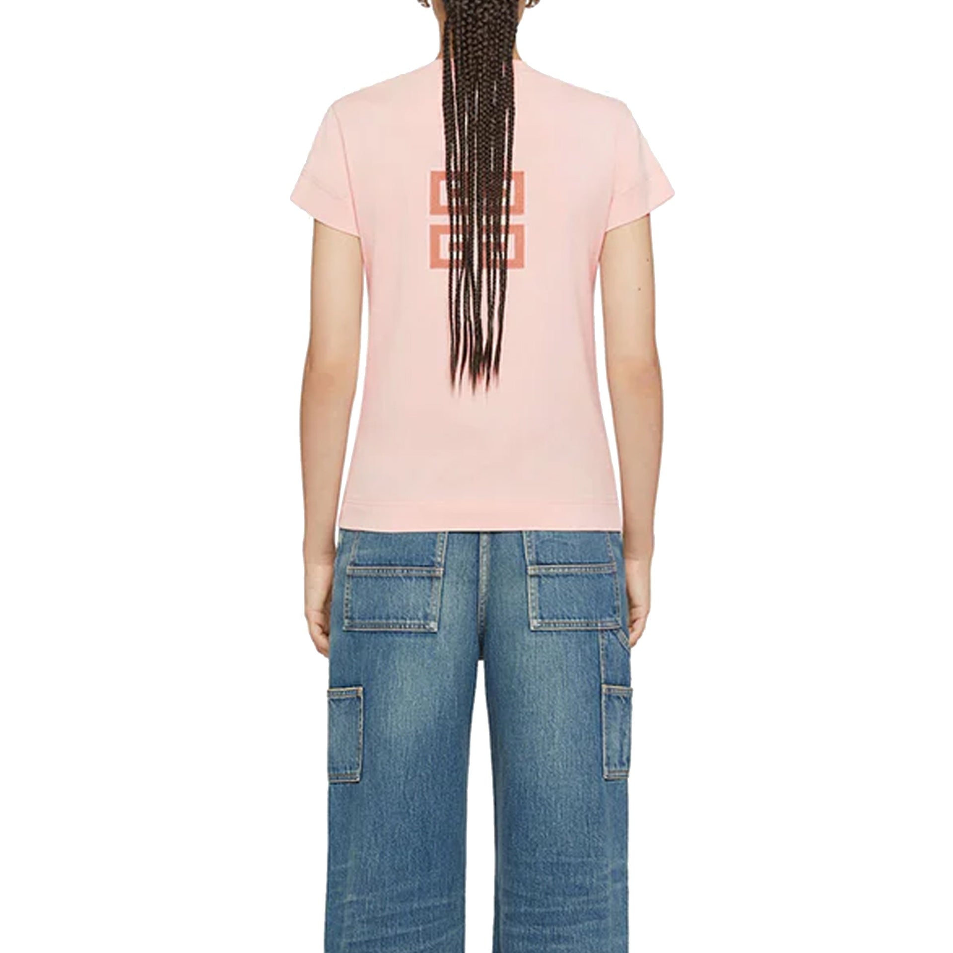 Slim 4g T-Shirt Pink Cotton