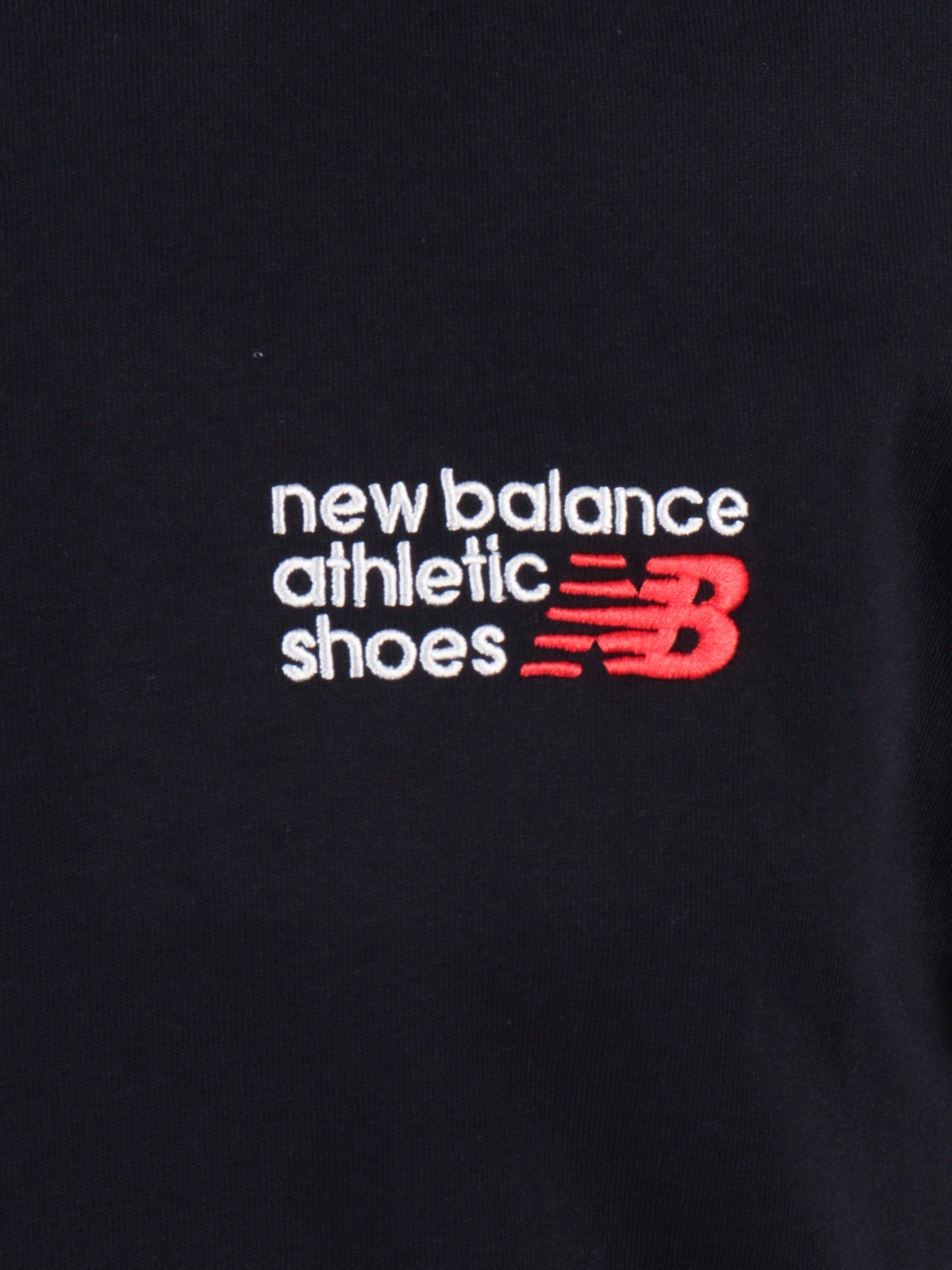 Athletics Premium Logo T-Shirt - Black Short Sleeves