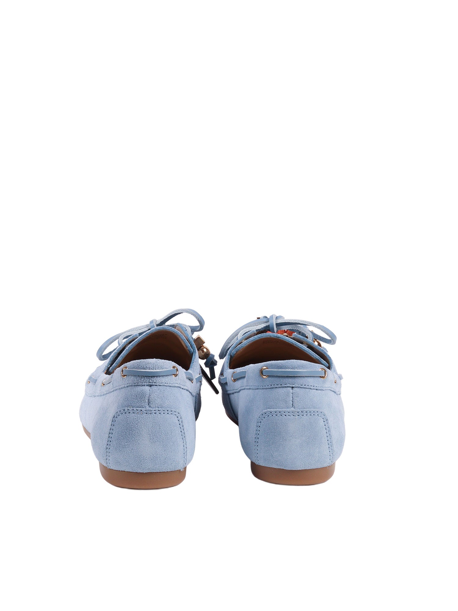 FALLON MOC Light Blue Cow Leather Loafer