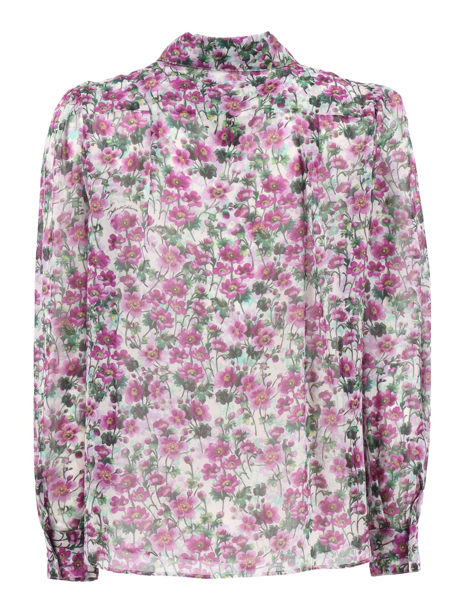 Shirt Purple Silk Lining