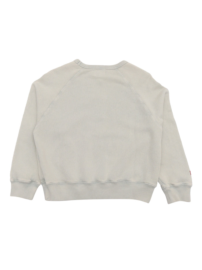 FAGOSO51 T1762 SWEATSHIRTS White Cotton Polyester Sweatshirt