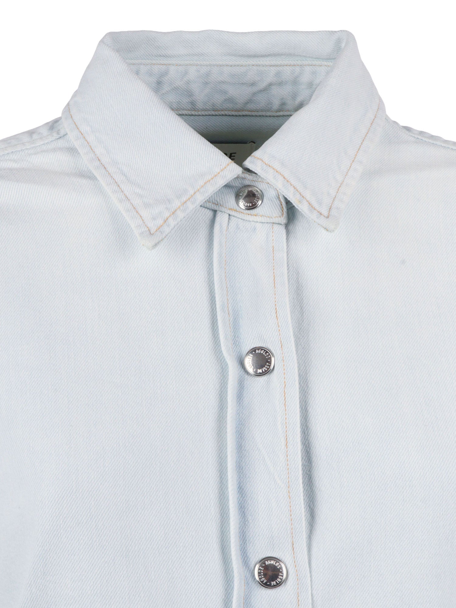 Theo Shirt Light Blue Cotton Pc Recycled