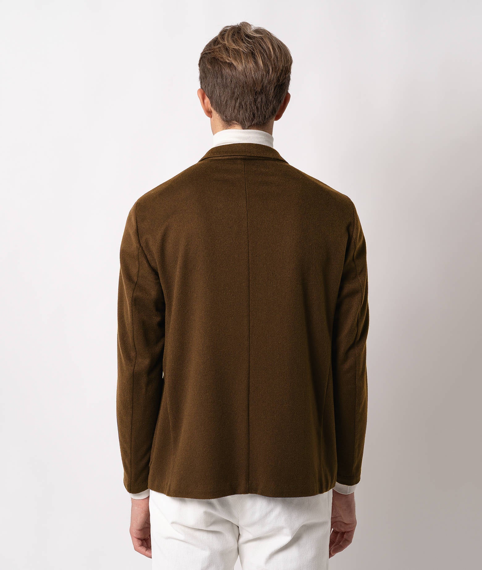 Deconstructed Cashmere Blazer Toronto Brown Jacket