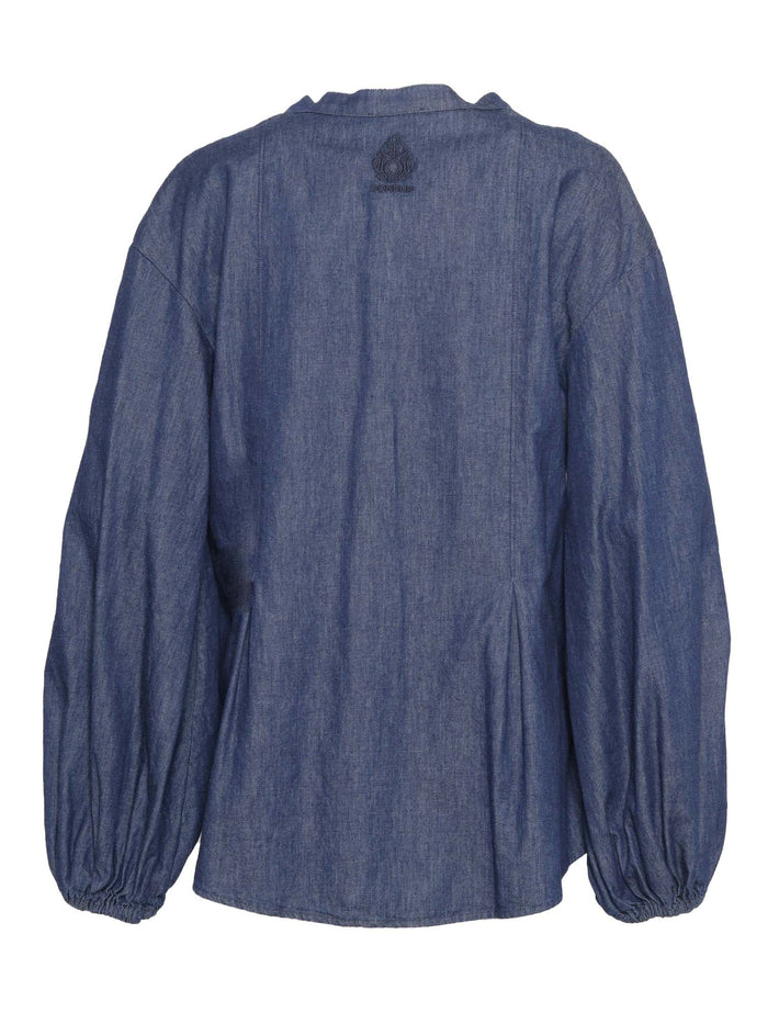 SHIRT Blue Cotton
