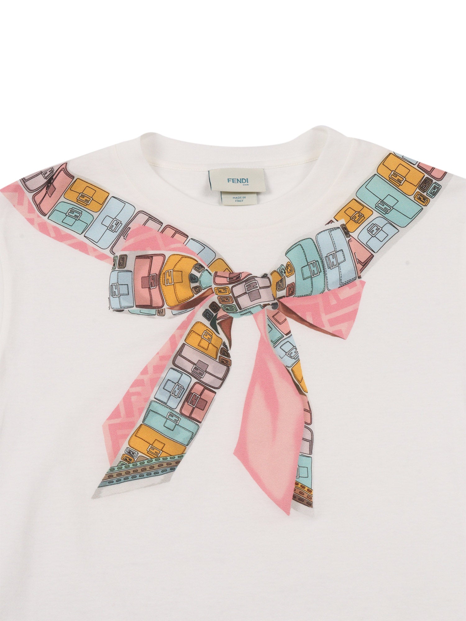 JERSEY T-SHIRT White Cotton Short Sleeves
