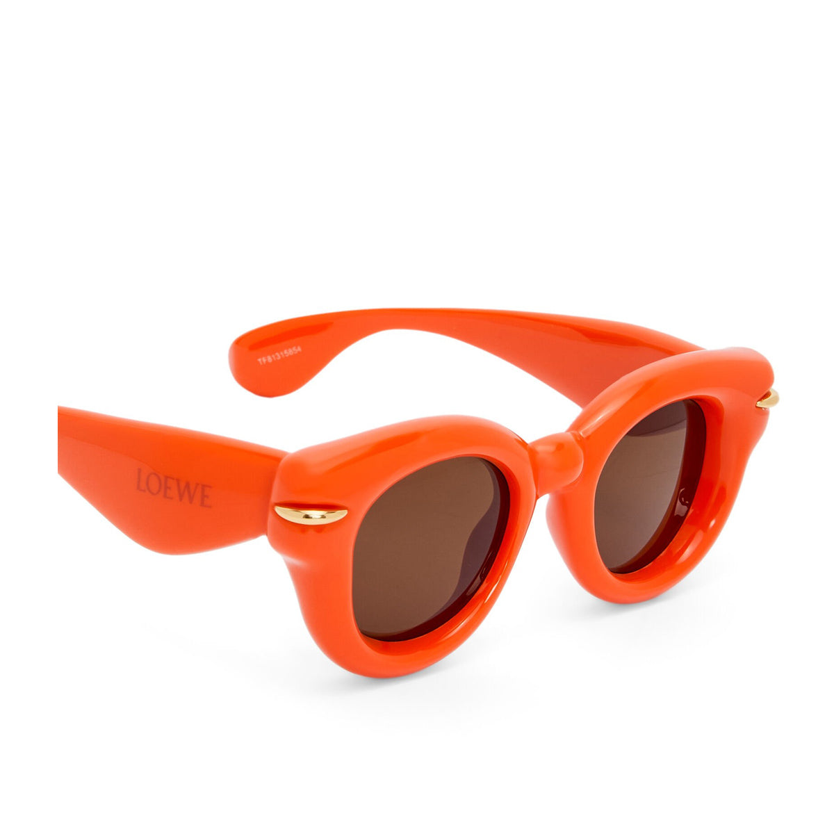 LW40118I INFLATED 42e Orange Arancione Nylon Occhiali Sole