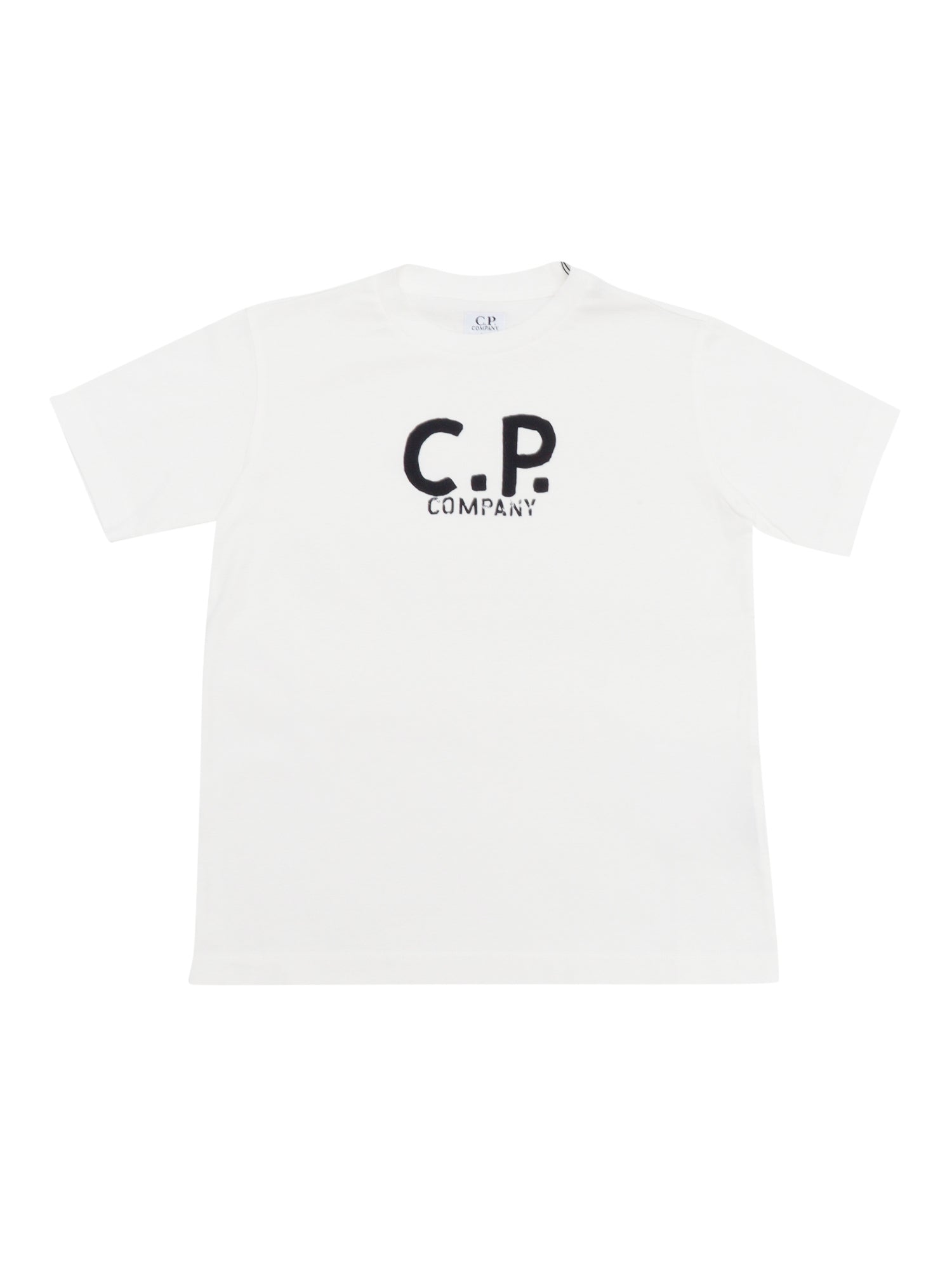 SHORT SLEEVED T-SHIRT White Cotton Sleeves