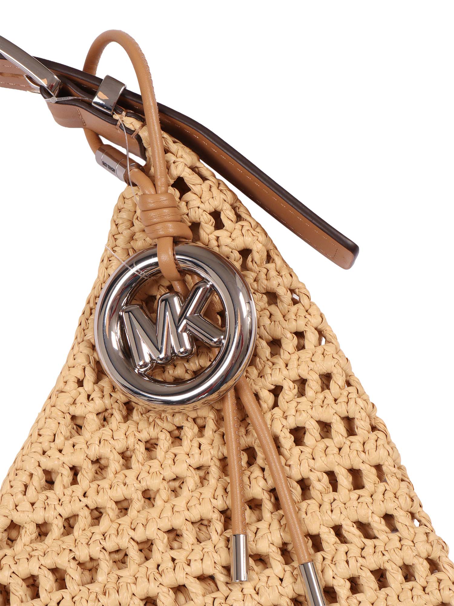 LG HOBO SHLDR Beige Polypropylene Cross Bag
