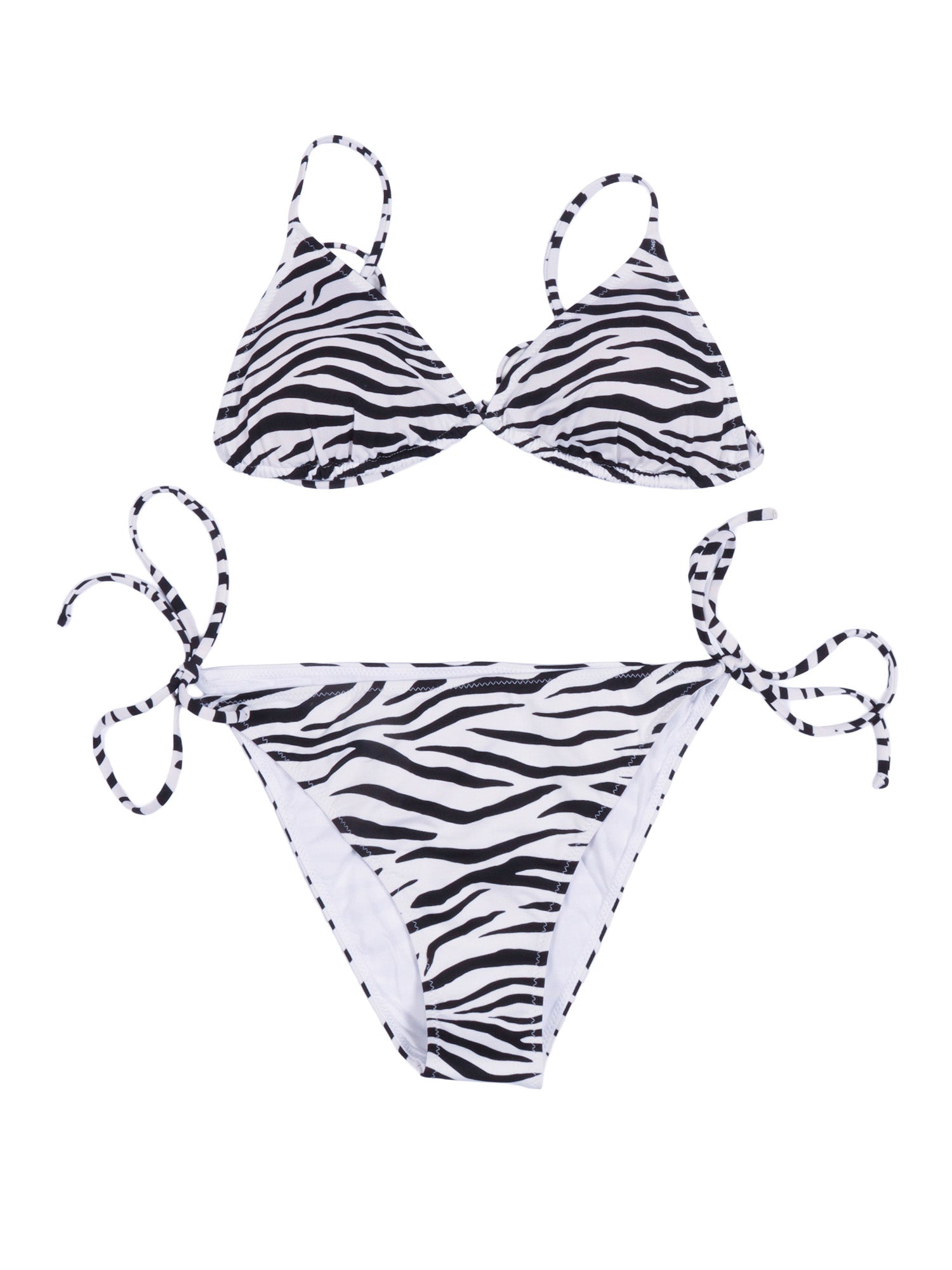 Leah Teen-Zebra 00 Black Polyamide Elastane Top