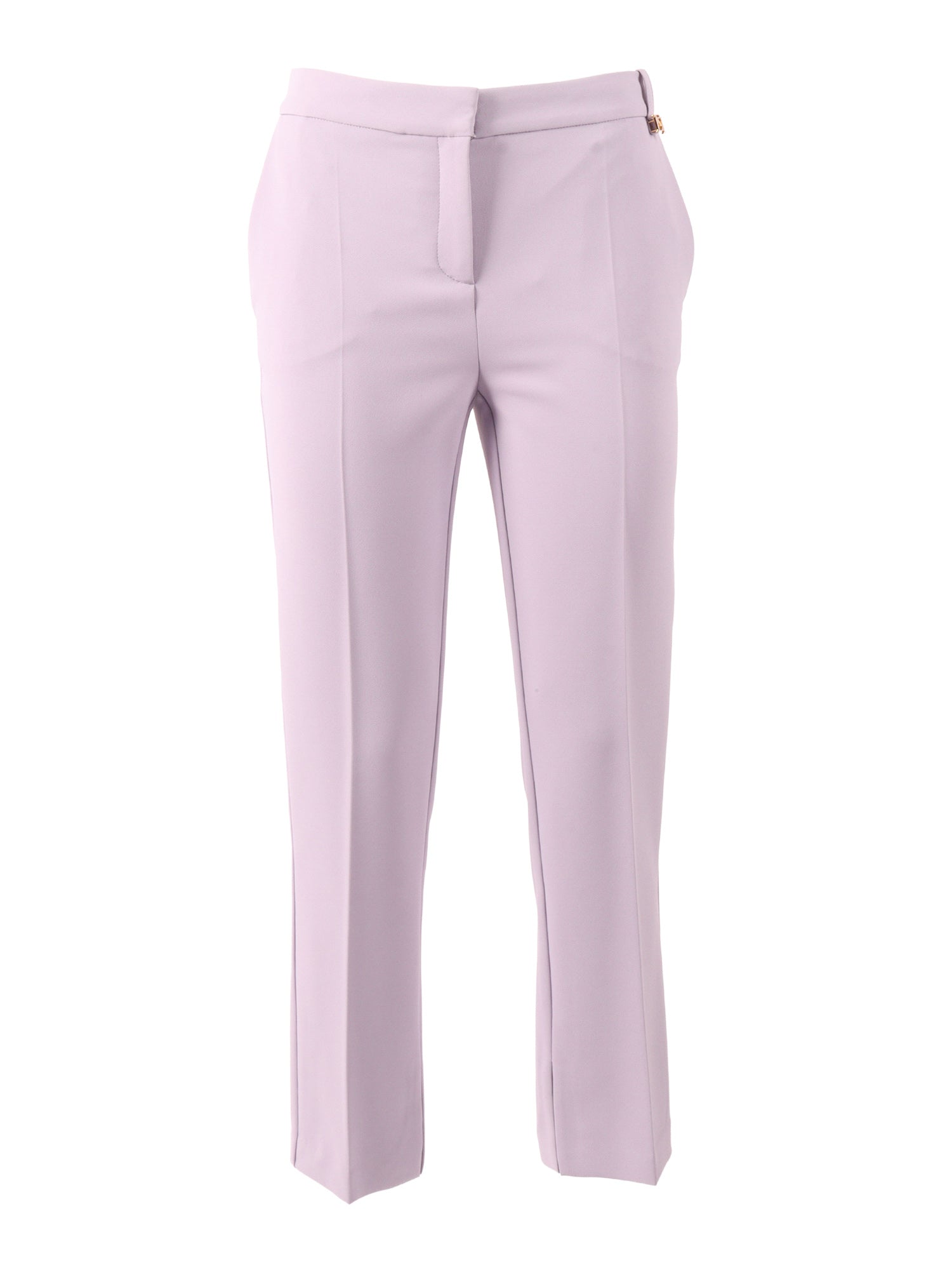 TROUSERS Purple Polyester Elastane Pant