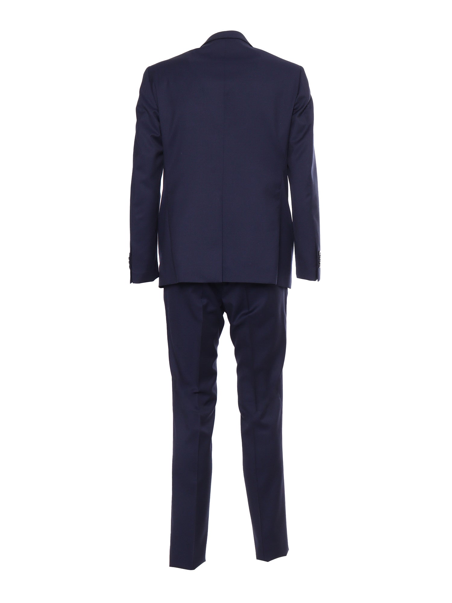 Blue mens suit Virgin Wool Jacket